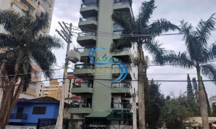 Apartamento com 2 quartos, guilhermina, praia grande