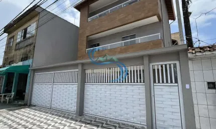 Casa de Condomínio com 2 quartos, Maracanã, Praia Grande - R$ 360 mil, Cod: 6455