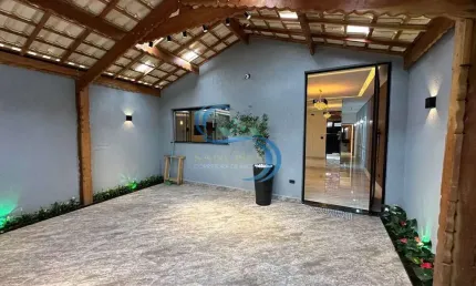 Casa com 3 quartos à venda na Avenida Presidente Kennedy, 15375, Jardim Imperador, Praia Grande