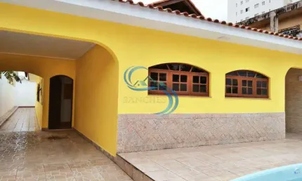 Casa com 4 quartos, Flórida, Praia Grande - R$ 850 mil, Cod: 6813