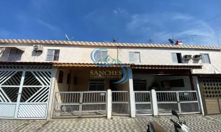 Sobrado com 2 quartos, nova mirim, praia grande - r$ 280 mil, cod: 6889