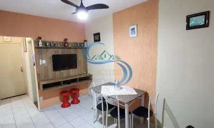 Apartamento com 1 quarto, caiçara, praia grande - r$ 250 mil, cod: 6914