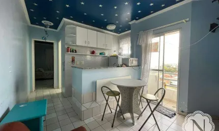 Apartamento com 1 quarto à venda na Avenida Governador Mário Covas Júnior, Balneário Tupy, Itanhaém