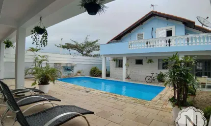 Casa com 6 quartos à venda na Avenida Antonio Baena Fernandes, Balneário Tupy, Itanhaém