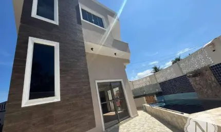 Itanhaém- Jd Jamaica - Sobrado novo 2 suítes-piscina - perto da praia