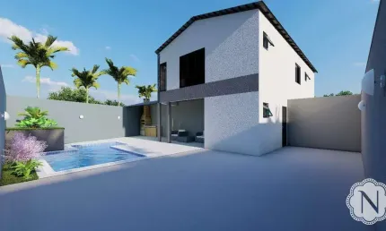 Casa à venda com 3 quartos no bairro Jardim Suarão (Praia)