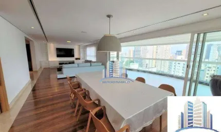 Apartamento com 4 dormitórios à venda, 388 m² por r$ 9.600.000,00 - moema - são paulo/sp
