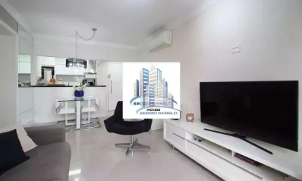 Apartamento com 3 dormitórios à venda, 76 m² por r$ 1.200.000,00 - moema - são paulo/sp