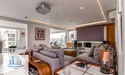 Apartamento com 4 dormitórios, 370 m² - venda por R$ 7.200.000,00 ou aluguel por R$ 57.400,11/mês - Campo Belo - São Paulo/SP