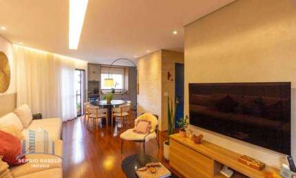 Apartamento com 3 dormitórios à venda, 128 m² por R$ 1.490.000,00 - Brooklin Paulista - São Paulo/SP
