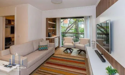 Apartamento com 3 dormitórios à venda, 110 m² por r$ 1.490. - moema - são paulo/sp