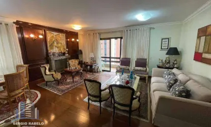 Apartamento com 4 dormitórios à venda, 200 m² por R$ 2.200.000,00 - Moema - São Paulo/SP