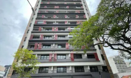 Apartamento com 1 dormitório para alugar, 30 m² por R$ 4.531,00/mês - Moema - São Paulo/SP
