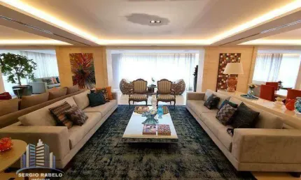 Apartamento com 4 dormitórios à venda, 370 m² por R$ 8.900.000 - Campo Belo - São Paulo/SP