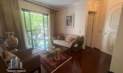 Apartamento com 3 dormitórios à venda, 110 m² por r$ 1.350.000,00 - moema - são paulo/sp