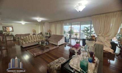 Apartamento com 4 dormitórios, 345 m² - venda por R$ 8.200.000,00 ou aluguel por R$ 43.500,00/mês - Campo Belo - São Paulo/SP