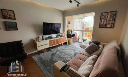 Apartamento com 3 dormitórios à venda, 80 m² por r$ 1.100.000 - moema - são paulo/sp