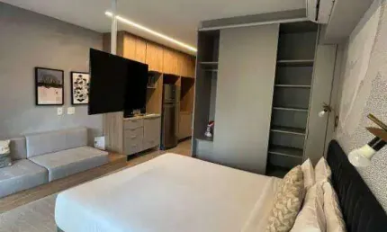 Studio com 1 dormitório à venda, 25 m² por r$ 530.000 - indianópolis - são paulo/sp