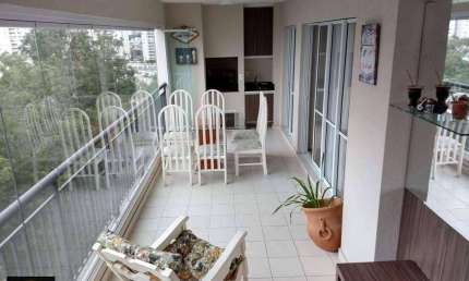 Apto a venda no condomínio Auge Home Resort - Centro SBC. Com 147 m², 4 quartos, 2 suítes, sacada com churrasqueira e 2 vagas com depósito privativo