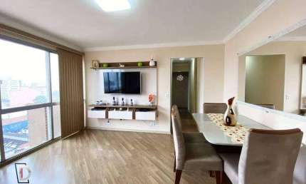 Excelente apartamento para venda com 90 m²   no bairro Casa Branca no centro de Santo André, sendo 3 dormitórios, 1 suíte, 1 vaga e área de lazer.