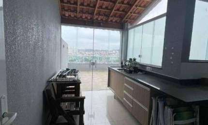 Excelente oportunidade!! Cobertura Duplex com 90 m²  na Vila Vitória em Santo André, imóvel desocupado, mobiliado e pronto para morar!