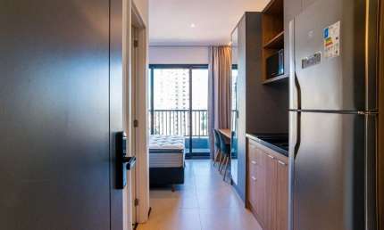 Studio à venda em São Paulo, Vila Olímpia, com 1 quarto, 23,74m²