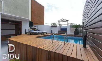 Cobertura à venda em São Paulo, Vila Clementino, com 3 quartos, 240m² 3 vagas, piscina espaço com churrasqueira.