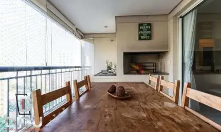 Apartamento à venda na vila clementino, com 3 quartos, sendo 2 suítes e 2 vagas, 130m², sacada com churrasqueira a carvão. andar alto.