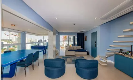 Cobertura para venda em Brooklin com 3 quartos, sendo 3 suítes, 227m²