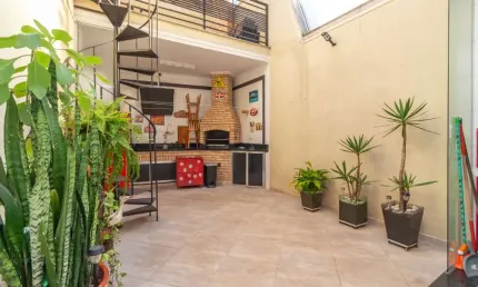 Sobrado para venda em chácara inglesa com 3 quartos, sendo 1 suíte, 185m²