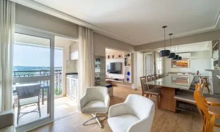Apartamento tipo para venda em Jardim Torres São José com 3 quartos, sendo 1 suíte, 72m²