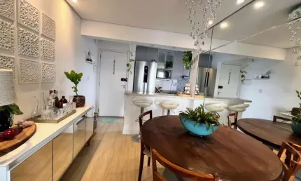 Apartamento tipo para venda em Vila Trabalhista com 2 quartos, sendo 1 suíte, 57m²