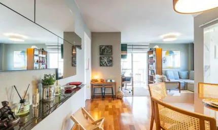 Apartamento tipo para venda em Campo Belo com 2 quartos, sendo 1 suíte, 85m²