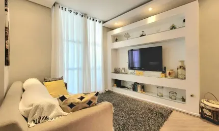 Apartamento tipo para venda em campestre com 3 quartos, sendo 1 suíte, 73m²