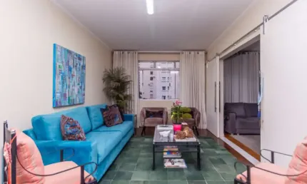 Apartamento tipo para venda em Itaim Bibi com 2 quartos, sendo 1 suíte, 130m²