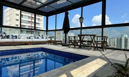 Cobertura para venda em campo belo com 4 quartos, sendo 3 suítes, 594m²