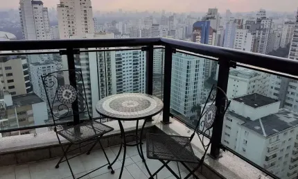 Flat para venda em paraíso com 3 quartos, sendo 2 suítes, 100m²