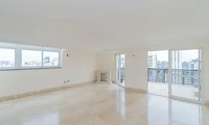 Cobertura para venda em higienópolis com 2 quartos, sendo 2 suítes, 168,520m²