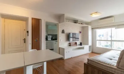 Apartamento tipo para venda em vila nova conceição com 2 quartos, sendo 1 suíte, 71m²