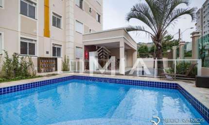 Apartamento com 2 quartos à venda na Travessa Esporte Clube Cruzeiro, 200, Morro Santana, Porto Alegre, 44 m2 por R$ 229.900