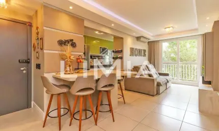 Apartamento com 3 quartos à venda na rua doutor carlos renato r. fonseca, 200, jardim itu sabará, porto alegre, 74 m2 por r$ 499.000