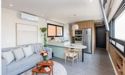 Apartamento para Venda em São Paulo, Vila Madalena, 1 dormitório, 1 suíte, 2 banheiros, 1 vaga