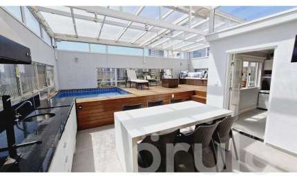 Cobertura Duplex para Venda em São Paulo, Vila Andrade, 4 dormitórios, 2 suítes, 5 banheiros, 3 vagas