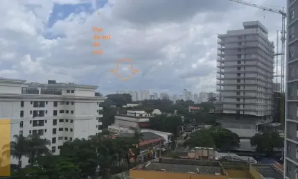 Apartamento 87m², 3 dorms, face norte  alto da lapa
