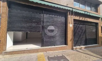 Salão Comercial para Alugar, reformado a 20m da Av Francisco Glicério e antiga Puc Central.
