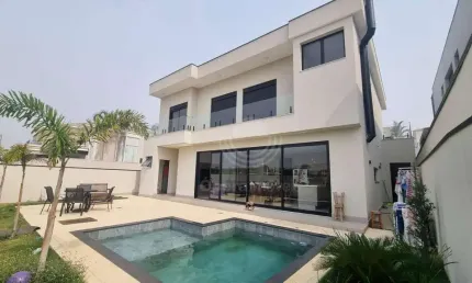 Casa nova com conceito aberto à Venda no Condomínio Alecrins em Campinas. Estudam permuta por casa isolada na região do Taquaral