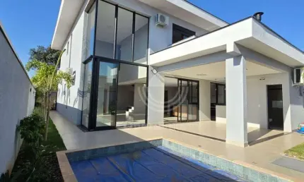 Casa com 4 dormitórios (3suítes), 300 m² - venda por R$ 2.100.000 ou aluguel por R$ 10.722/mês - Parque Brasil 500 - Paulínia/SP