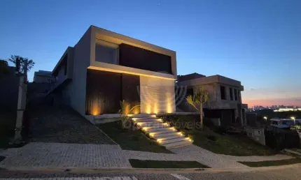 Casa de Alto Padrão em Condomíno Conceituado com 4 suítes à venda, 559 m² por R$ 6.400.000 - Residencial Jatibela - Campinas/SP