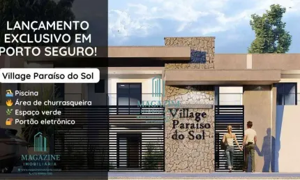 Apartamento Duplex com 3 dormitórios à venda, 91 m² por R$ 590.000,00 - Village 1 - Porto Seguro/BA