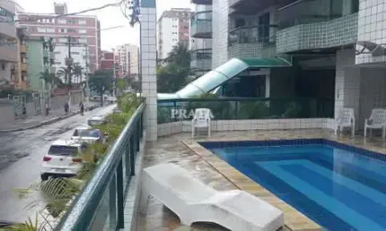 Apartamento com 3 dorms, Tupi, Praia Grande - R$ 480 mil, Cod: 401320